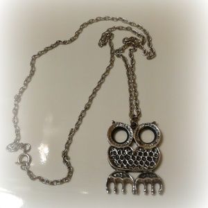 Vintage Owl Necklace